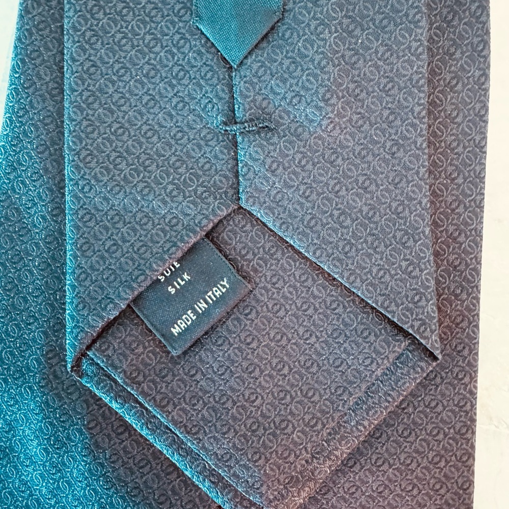 CHANEL Fabulous ladies tie, 100% Silk, original box and bow, black - Picture 12 of 13